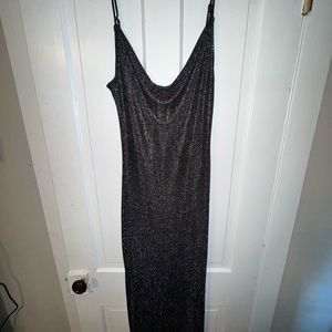 Sz large gown ~ dress for “”  wedding club prom glitter evening
